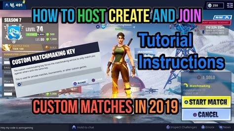 how to join fortnite custom matchmaking